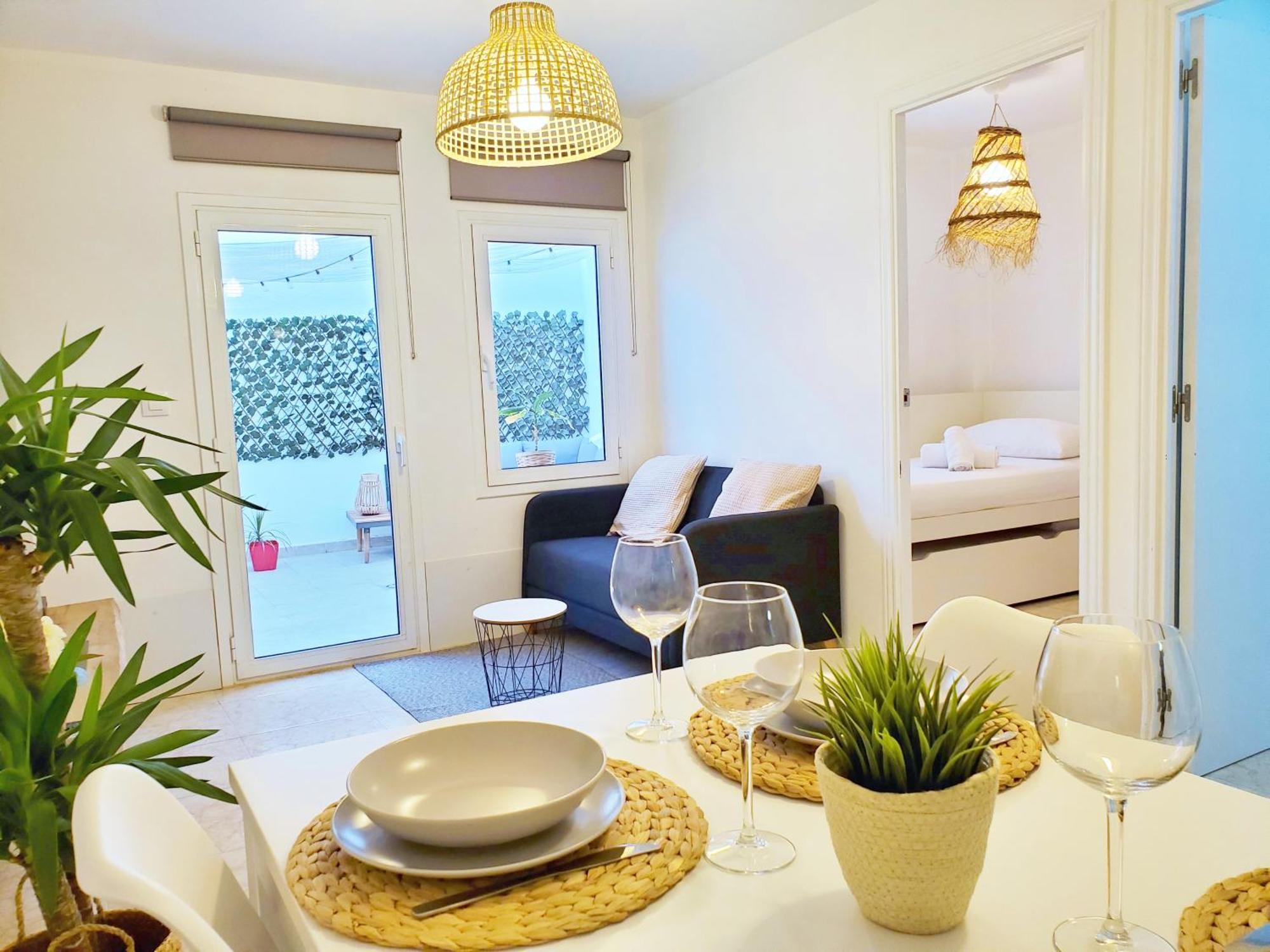 Apartamento Centrico Con Patio Privado Tarragona Zewnętrze zdjęcie